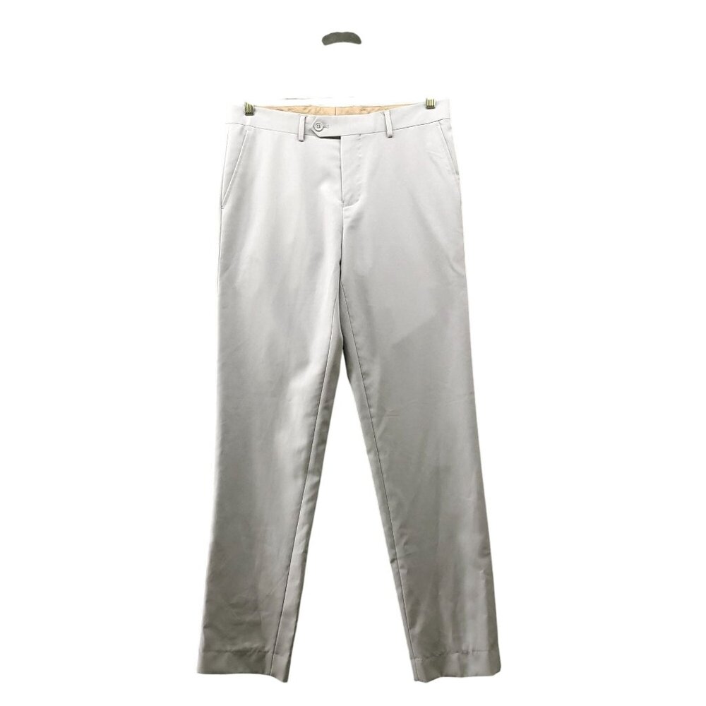 Opposuits Suit Pants Mens Waist 32 x 32 Light Gray Straight Dress‎ Pant US/UK 36